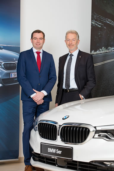 BMW Group Austria: die beiden Geschäftsführer, Chris Collet und Gerhard Wölfel
